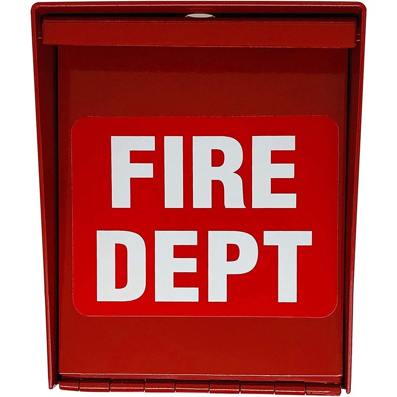 EAGLE-EG718 Fire Department Box EFB-2000 w/Combination Padlock Heavy Duty Stainless