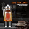 HOMOKUS Electric Coffee Percolator 12 CUPS Percolator Coffee Pot,800W Percolator
