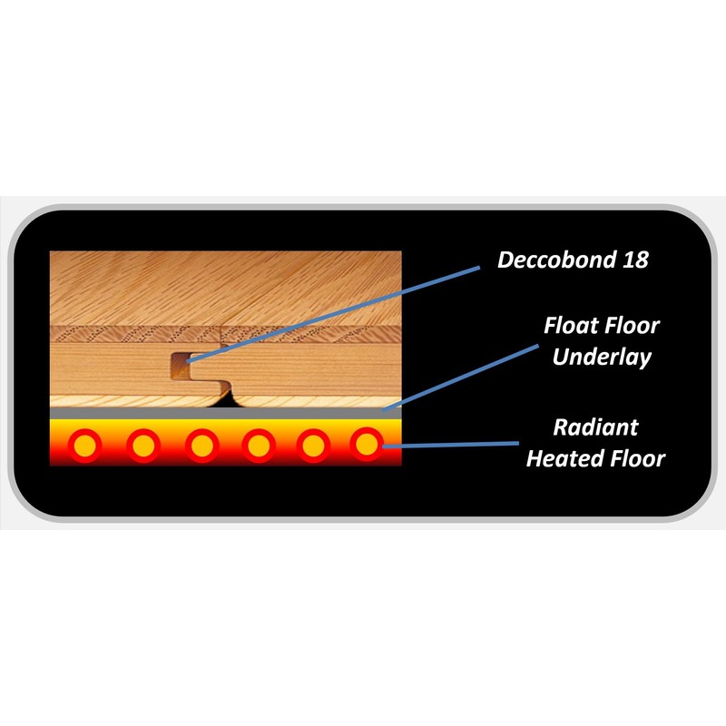 Deccobond 18 Premium Yellow Tongue & Groove Wood Flooring Adhesive