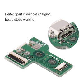 Bewinner Micro USB Charging Port Port Card for Controller, Replacement Micro USB Charging Socket Board for USB Charging Port Socket Board for