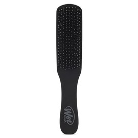 Wet Brush Cepillo desenredante para cabello para hombres, negro, estimula el cuero cabelludo y la barba para un cabello más lleno y fuerte, cerdas Int