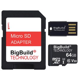 64GB 100MB/s U3 Micro SDXC Memory Card For DJI Osmo Action 3 Action camera