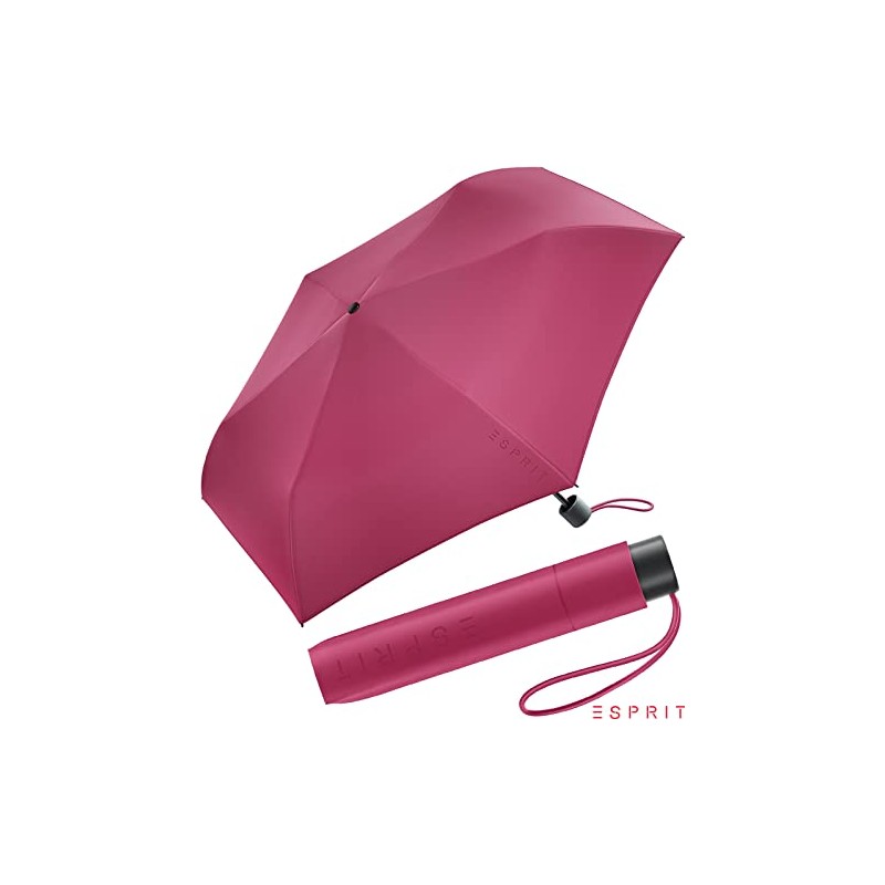 Esprit Mini Pocket Umbrella Slimline FJ 2022, Vivacious Pink
