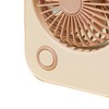 Small Desktop Fan Portable 115 Degreees Wind Direction Adjustment Cute