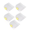 5Pcs Grain Sealed Storage Bag Reusable Transparent Grain Storage Bag