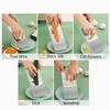2 Pack Stainless-Steel Mandoline Slicer for Kitchen, 6-in-1 Vegetable Cutter,