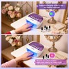 Cordless LED Nail Lamp Rechargeable Portable with 4 Timers LCD