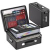 DocSafe 6400°F Fireproof Document Box with Lock,Heat Insulated Fireproof Water