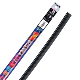 PIAA WRTR350 Wiper Replacement Rubber, 13.8 in (350 mm), Super Graphite Coating Rubber, 1 Piece, Call Number: 3D, For Resin Wipers