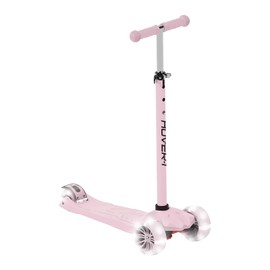 Hover-1 Solaris Kick Scooter with Multicolor Wheel Lights, 4.5” Front Wheels, Rear Foot Brake, and 110 Pound Weight Capacity