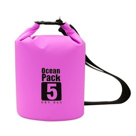 Waterproof Bag, Large Capacity, Lightweight, For Beach Bathing, For Swimming, Waterproof Pouch, Dry Bag, 1.6 gal (5 L), Dry Tube, Beach Bag, Drum Type, Mountaineering, Swimming, Surfing, Camping, Sea,