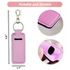 YKuzLx 5 Packs Chapstick Holder Keychain - Cute Lip Balm