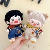 niannyyhouse 20cm Plush Doll Clothes Loose Happy Mouse Set T-Shirt