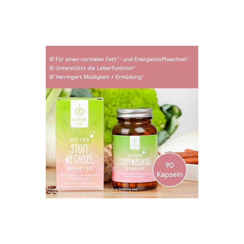 BitterLiebe Bitter Metabolism * Complex - 90 High Dose Capsules