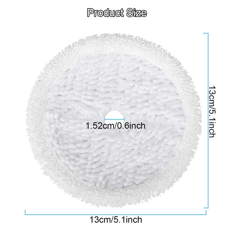 EATBALE Steam Mops Pads Replacement for Bissell 3115 SpinWave Hard