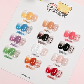 Hohori Palette Gel Painting Cheek Gradient Gel 6-piece set / 호호리 팔렛젤 페인팅 치크 그라데이션젤 6종 세트