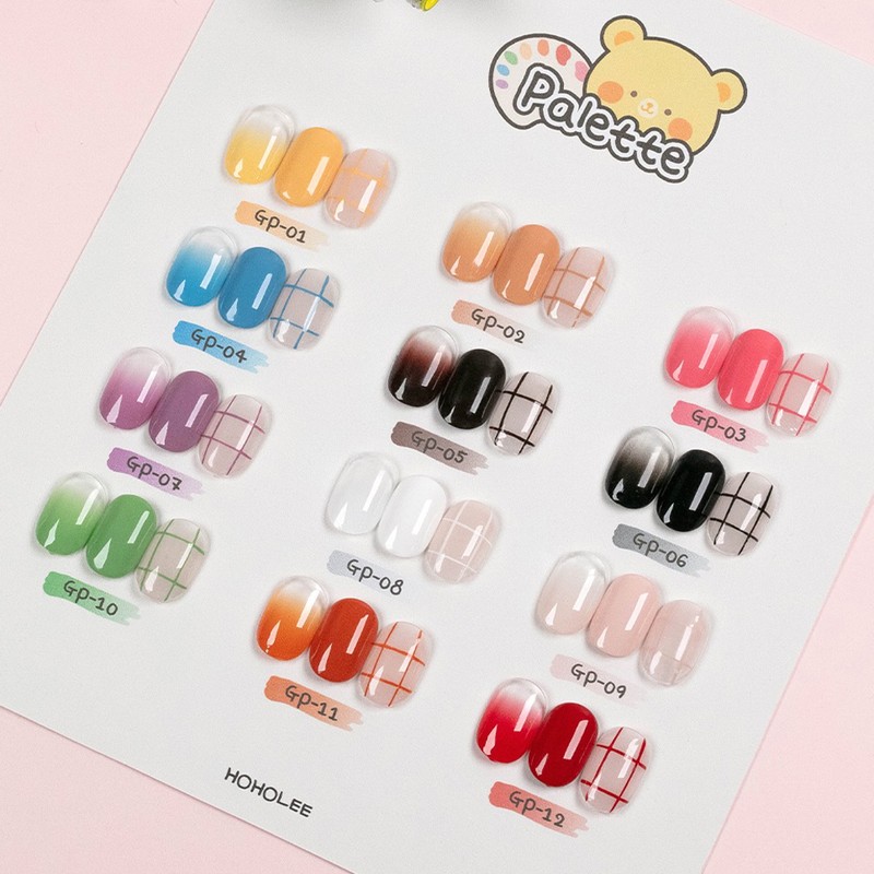 Hohori Palette Gel Painting Cheek Gradient Gel 6-piece set /