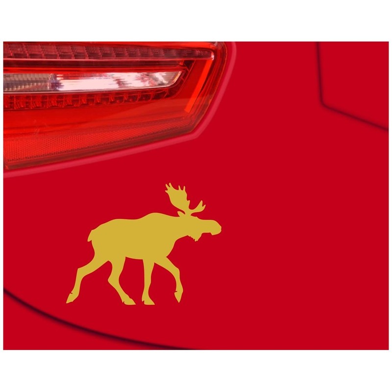 Samunshi® Norway Elk Animal Sticker Car Sticker for Car Motorcycle