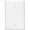 Leviton 88114 1-Gang Blank Wall Plate Oversized