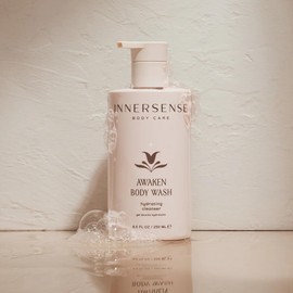 INNERSENSE Organic Beauty - Awaken Body Wash | Non-Toxic, Cruelty-Free Hydrating Cleanser (8.5 fl oz | 250 ml)