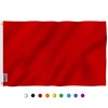 Anley Fly Breeze 3x5 Foot Solid Red Flag - Vivid