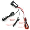 Car Double Thermometer Inside / Outside Temperature Measurement Thermometer Thermometer