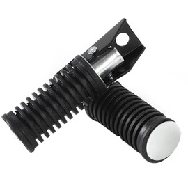 TKY Bike Step Bar Tandem Rear Step Set of 2 Left and Right Motorcycle Universal Pedals Foot Rest