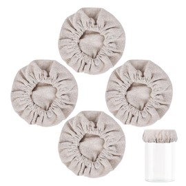 Yeebeny Bread Fermentation Cover, Heat Preservation to Increase Fermentation Cover, Sourdough Bread Proofing Can Be Cleaned and Reused Using Sewn Cloth for Sourdough Starter4 Packs