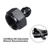 VehiMata 10AN Female to 8AN Male Flare Reducer Fitting Adapter
