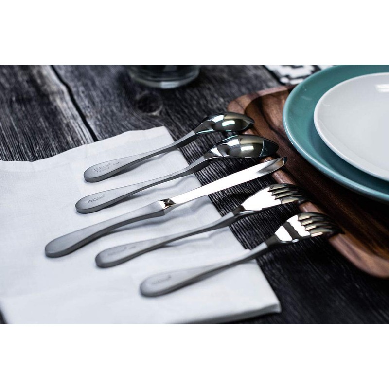 Knork Original Cutlery Utensils Flatware Set, 20 Piece (Service for