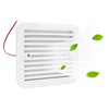 RV Side Vents 12V White Unidirectional Dustproof Strong Wind Cooling