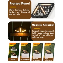 Gnurhok Running Accessories for Women, Portable Night Light for Backpack, USB Rechargeable Arrow Safety Lights for Walking at Night, LED Dog Flashlights, Gifts for Runners Women Men