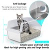 Stainless Steel Jumbo XXL Cat Litter Box with Lid |
