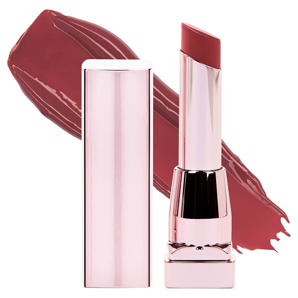 Maybelline New York Color Sensational Shine Compulsion Lipstick Makeup, Scarlet Flame, 0.1 Ounce