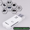 USB 2.0 Card Reader Fast Data Transfer for SD, and