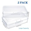 Tikplus Children's Pencil Box, Plastic Case, Stackable Pens Storage, High