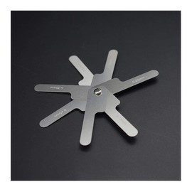 Dental Interproximal Reduction Gauge Ruler Orthodontic gap ruler Tooth Gap Measuring IPR System Stainless Steel Orthodontic Instrument