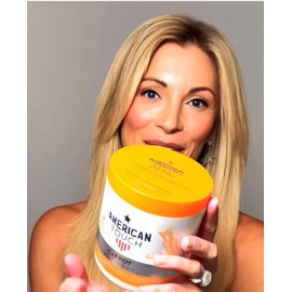 American Touch Carrot Body Cream, Deeply Moisturising and Nourishing