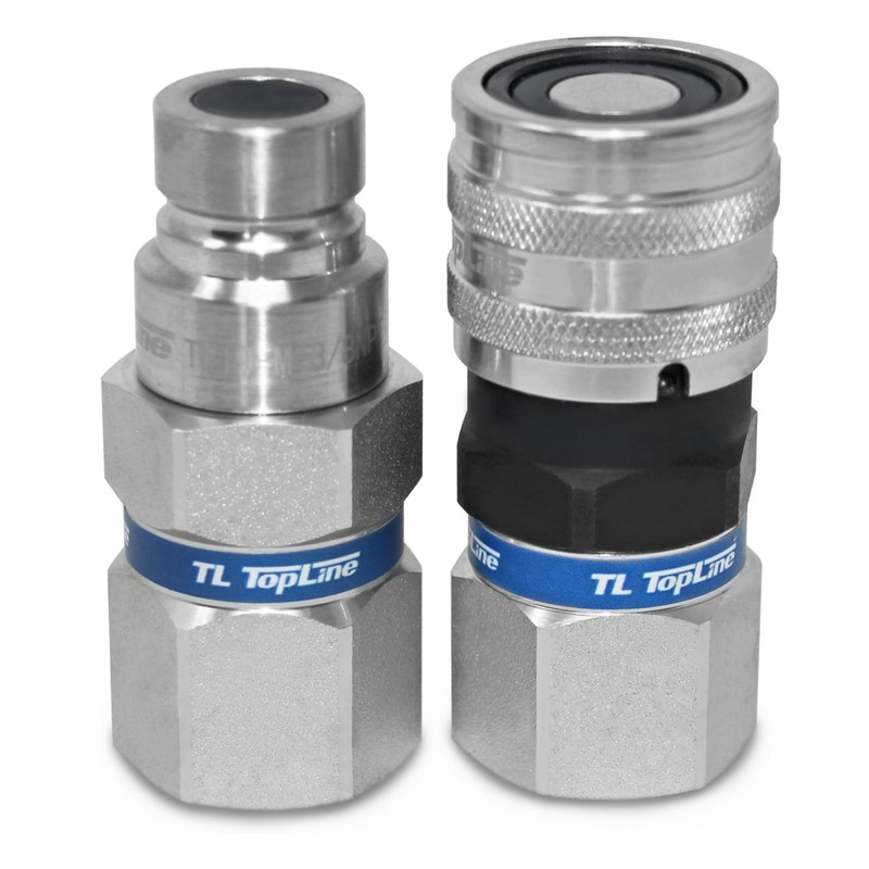 1/2" Body with 1/2" BSP (British Standard Pipe) Thread |