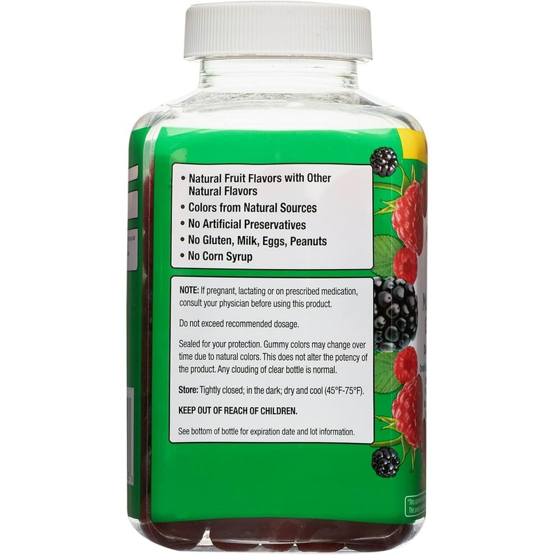 Equate Multivitamin Gummies for General Health, Natural Fruit, 300 Count,