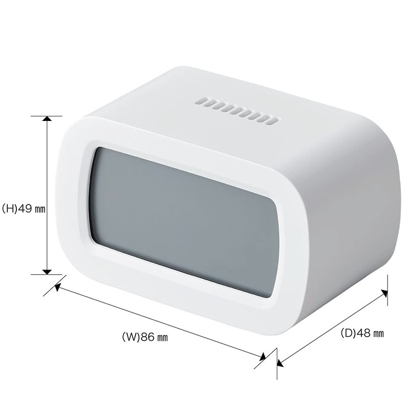 King Jim Desktop CO2 Monitor CD10 White