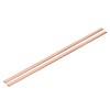 sourcing map 2 Pcs Copper Flat Bar, 1/16" x 3/16"