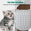 Groomer and Corner Brush for Cats and Dogs - Reduce