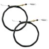 laffoonparts 2 Pcs 2-11082 Shifter Cable, Replacement for Chuck Wagon