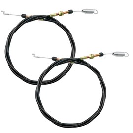 laffoonparts 2 Pcs 2-11082 Shifter Cable, Replacement for Chuck Wagon CW-11 CW-413 CW-265; Replacement for Trail Wagon LM400 TW11 TW11R TW400 TW413, Replaces 2 11082