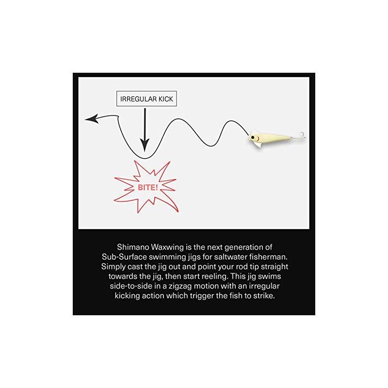 Shimano WW088 BS Jig Waxwing