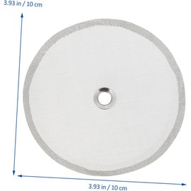 Filtro de Malla de Acero Inoxidable 10cm, 2 Piezas