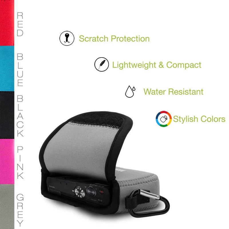 MegaGear MG718 Ultra Light Neoprene Camera Case compatible with Panasonic
