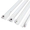 Laurey 10516 - White Bottom Mount Euro -Drawer Slide -