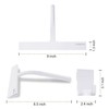 Shower Squeegee 9" with Silicone Hook - All Purpose Squeegee